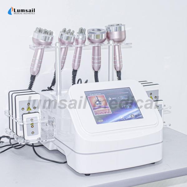 Quality Ultrasonic Cavitation Body Slimming Machine RF Diode Laser Lipolysis Machine for sale