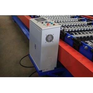 Corrugated Steel Roof Panel Roll Forming Machine For Building Material Making