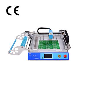 High speed precision 2 head table top pick and place machine smt placement CHM