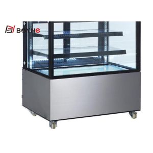 Vertical Refrigerated Display Cabinet 3- Layers Bakery Display Showcase