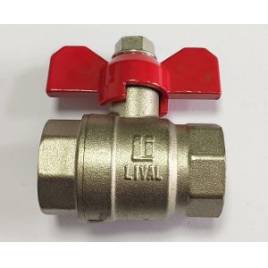 Dn15 Forged Brass Ball Valve T Handle Chrome Plated
