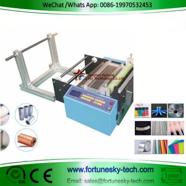 Fully Automatic Cut To Length Reel To Sheet Cutting Machine For Aluminum Foil