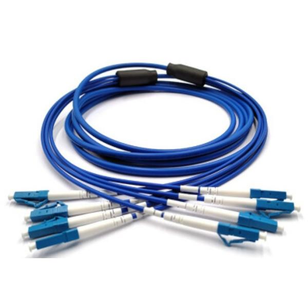 Quality Mini Armored Cable (MAC) Patch Cord With Low Insertion Loss for sale