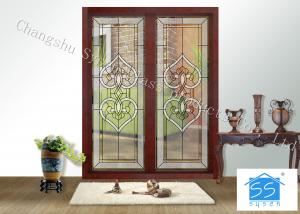 Wholesale Fire Rated Door Glass Panels , Residential House Translucent Glass Panels from china suppliers