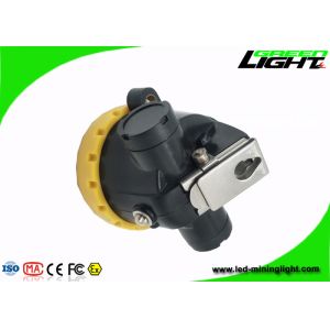 Button Switch Cordless Mining Lights , Plug - In Charging LED Mining Cap Lamp
