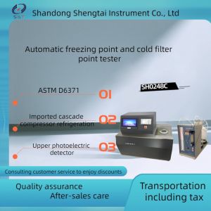 Fully automatic freezing point and cold filtration point measuring instrument,