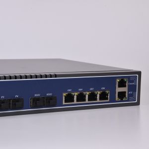 1U 4 PON Ports 4GE RJ45 4*10GE SFP+ GPON 4 Port OLT