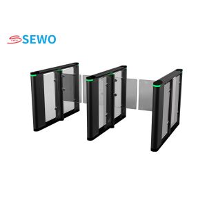 Wholesale Luxury Turnstile Security Systems Swing Gates , Pedestrian Gate Access Control from china suppliers