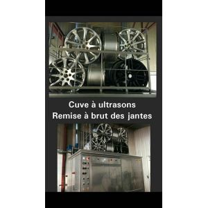 Aircraft Components Ultrasonic Engine Cleaner 360L Tank With Electric Lifting