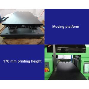 Flatbed Color UV Printer Multifunctional A3 Automatic DTG Printing Mobile Phone