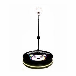 Remote Control 360 Slow Motion Video Booth rotating Automatic Selfie Platform