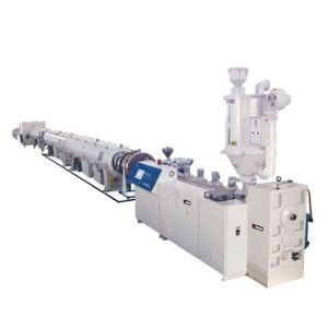 PE PPR PERT Cool And Hot Water Pipe Single Screw Extruder Equipment High