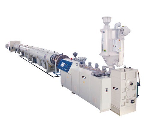 PE PPR PERT Cool And Hot Water Pipe Single Screw Extruder Equipment High