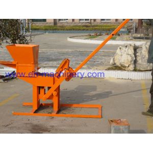 China Supplier Manual Compressed Earth Brick Machinery Machine 1-40 For