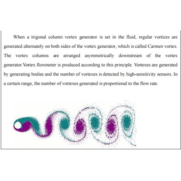 Gas Vortex Flow Meter Accuracy Protection Grade Ip65 Liquid Vapor Measurement