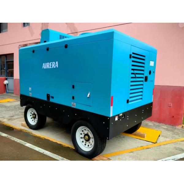 500CFM Diesel Screw Compressor with ≤75 DB(A) Noise for Industrial Use