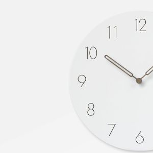 New Slient MDF Wooden Wall Clock Custom Wall Clock