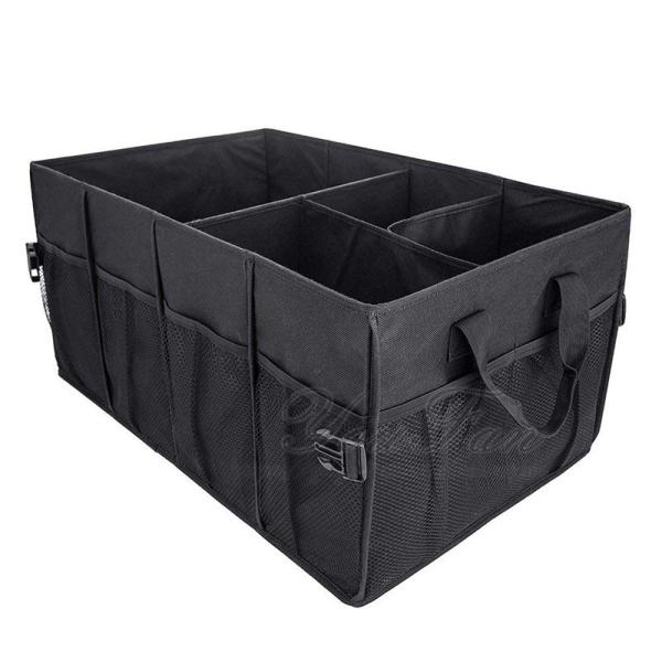 Quality Heavy Duty Polyester Auto Trunk Organizer With Adjustable Compartments for sale