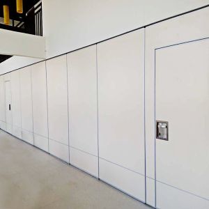 No Floor Track Sliding Temporary Soundproof Movable Operable Partition Wall For