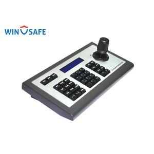 Network 4 Axis Joystick CCTV PTZ Controller , Security Camera Controller