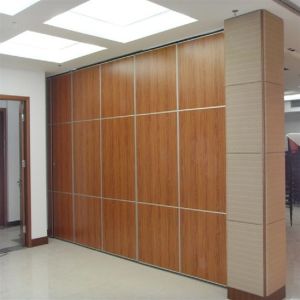 Banquet Room Sound Proof Movable Partition Wall Wooden Materials Specification