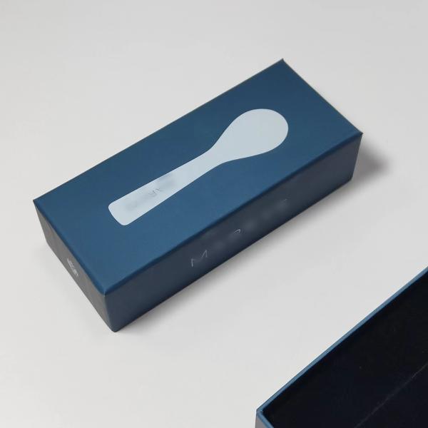 2024 New Design Caviar mop spoon Gift Box With Logo 140x50x38mm