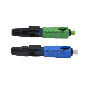 SC APC Quick Assembly Connector with 0.2db Insertion Loss and Corrosion