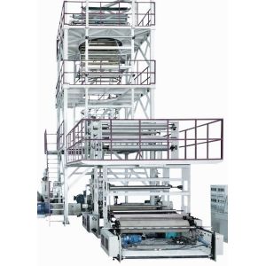 PA PE Nylon Extrusion Blown Film Machine Double Screw