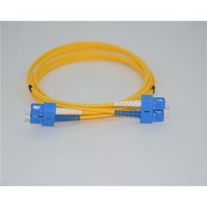 OS2 Single Mode Fiber Optic Patch Cable Sc Sc Patch Cord For Telecom / Network