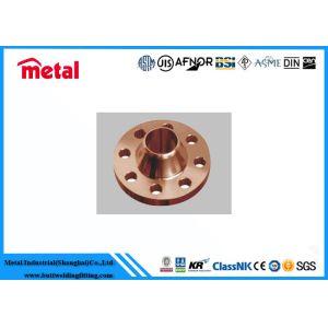 China Stainless steel  Long Weld Neck Flange Super Duplex High Strength DIN Standard SO Flange CLASSS 300 on sale