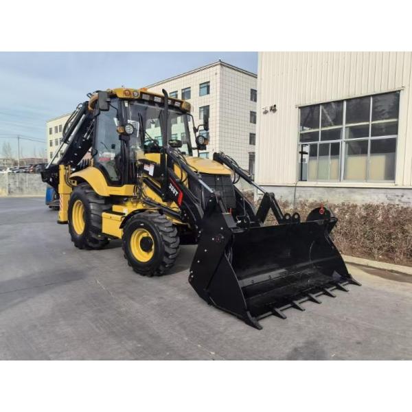 Quality 8200kg 388T Industrial Diesel Backhoe Loader With Advanced Hydraulics for sale