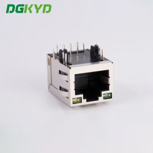 10/100 BASE Ethernet Cable Connection Female Jack 8P8C RJ45 With Transformer KRJ