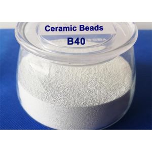 B40 Ceramic Beads Blasting Media For Turbo Diesel Surface Treatment