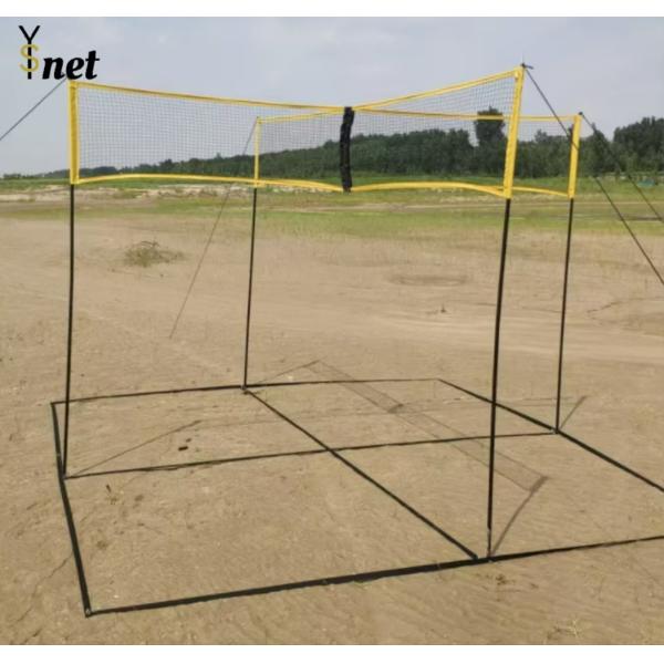 Volley ball net Plasti Trellis Netting Mesh Barrier Playground Safety Nets