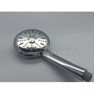 Hot sell Double face Chrome plating round shower head hand shower set overhead