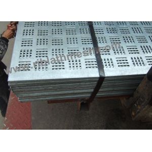 Silver SS Perforated Metal Mesh Decorative Metal Sheets Lowes 0.8mm-100mm Hole