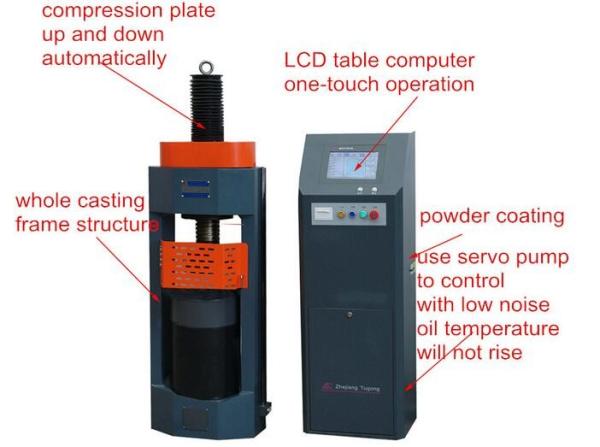 Quality Automatic PC Compression Testing Machine with Servo Control for sale