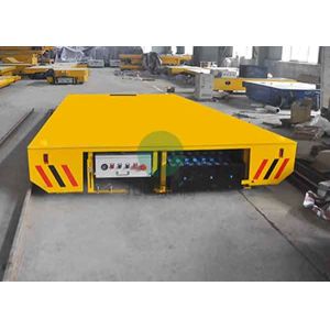 Customized electrical forging factory load rail transfer cart