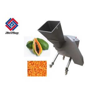 China Apple Papaya Dicer 8mm 3000KG/H Fruit Processing Equipment on sale