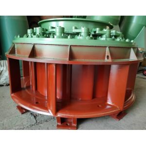 650kw Vertical Hydro Turbine Fixed Runner Blade Double Regulation System