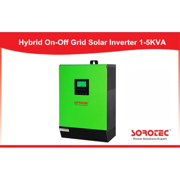 Max PV Array Power 6000W mppt solar hybrid inverter 120A used in solar power