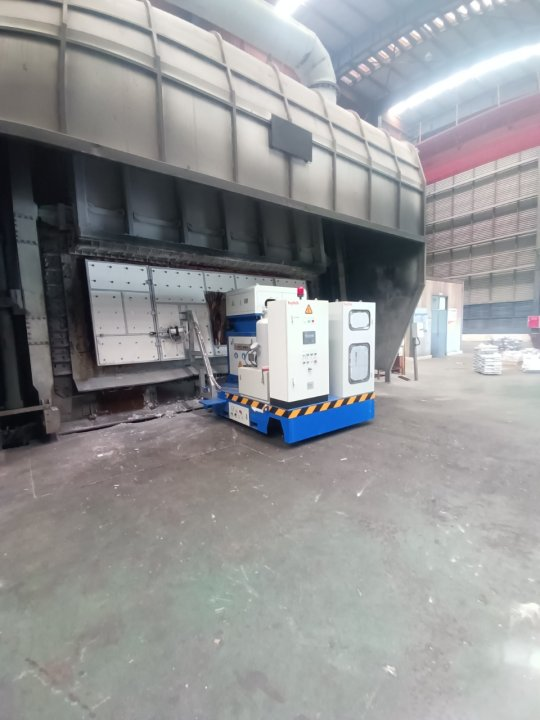 PLC Controlled Aluminum Refining Degassing Machine with Adjustable Speed and