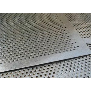 1 . 0mm * 92CM * 2M Blue Color Perforated Metal Mesh Can Used As Anty Dust Windy