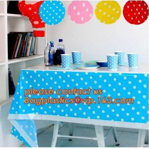 Advertising Table Cloth Fabric Sublimation Banner Clear PVC Cover,Smooth 3d