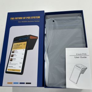 Buy cheap Google Play Android POS With 8 Inch IPS Display NFC And 2.4 Inch Second Display from wholesalers