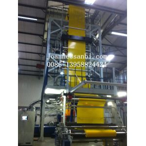 High Speed 3 layers Co-extrusion PE Film Extrusion With IBC System