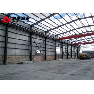 Light Metal Frame Pre Engineered Steel Warehouse Buildings Galvanized