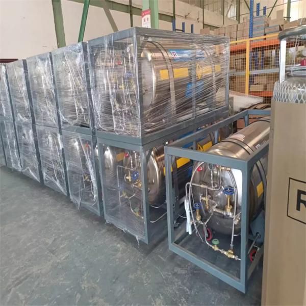 Welded Insulated Cryogenic Dewar Flask Liquid Nitrogen 500L