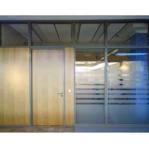 Wholesale Folding Interior Office Glass Partition Wall with Sound Insulation 30-42dB 108mm/90mm Thickness and Up to 3000mm Height from china suppliers