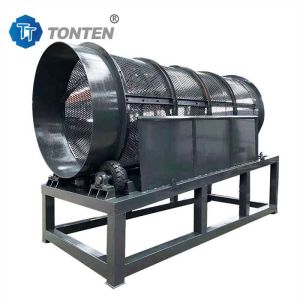 Sand Stone Separation Shaftless Roller Screen Mobile Shaftless Screen Machine